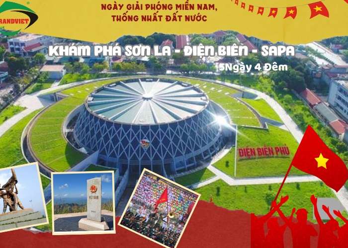 Du Lịch Mộc Châu- Sơn La- Điện Biên- Sapa 5 Ngày Dịp Lễ 30/4-1/5